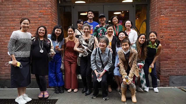 Group shot from APAHM Sunset Celebration
