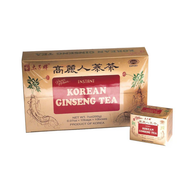 Box of korean ginseng tea