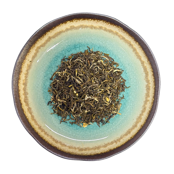 Dish of Yin Hao Jasmine Loose Leaf Tea