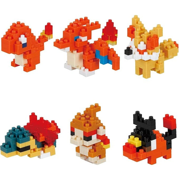 Nanoblock - Pokemon Fire Type Set