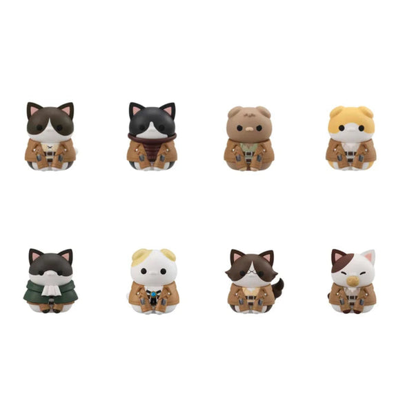 Attack on Tinyan Gathering Scout Regiment Danyan Blind Box featuring 8 possible characters