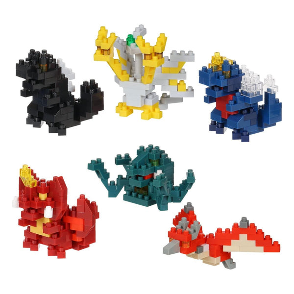 Nanoblock Mininano - Godzilla Assortment 2 Characters