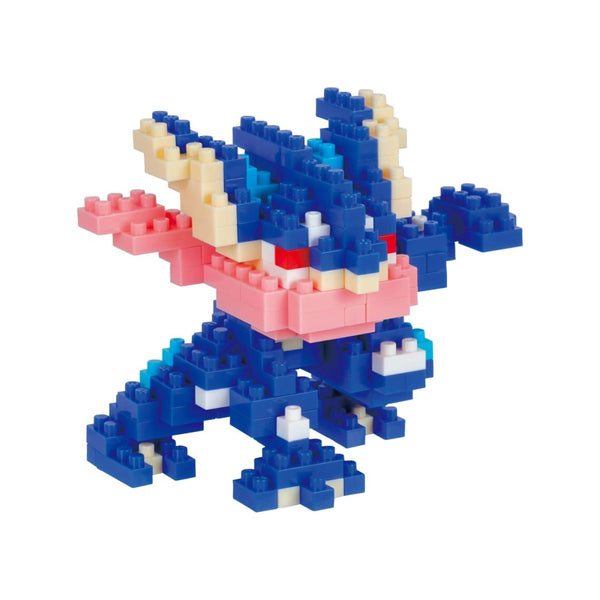 Nanoblock Pokemon Greninja constructed