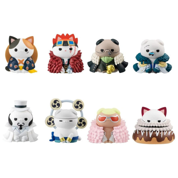 Nyan Piece Nyan! Luffy with Rivals Blind Box featuring 8 possible characters