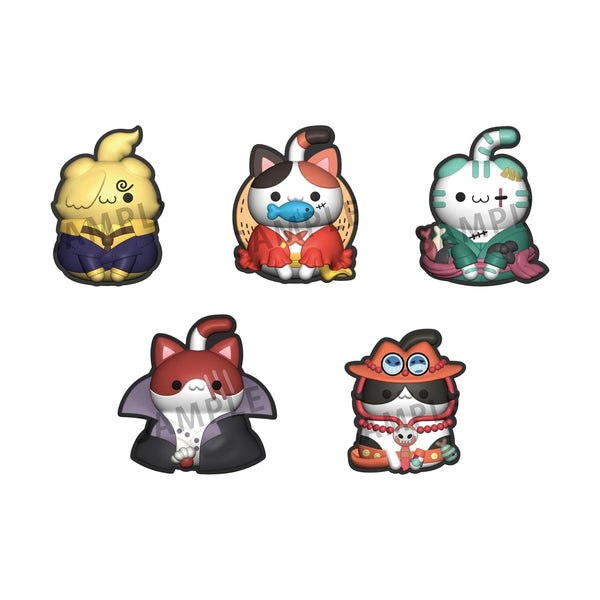 One Piece Rubber Clip - Full Set.
Top Row: Sanji, Luffy, Zoro
Bottom Row: Shanks, Ace