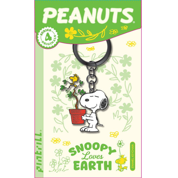 Peanuts - Plant a Tree Keychain