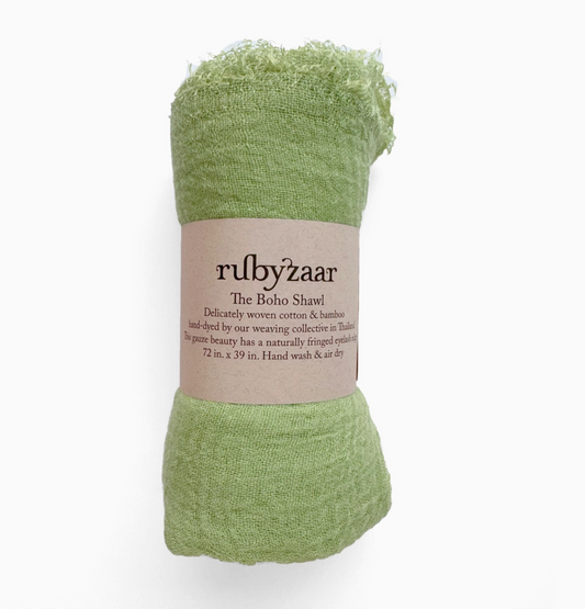 Rubyzaar Boho Organic Shawl