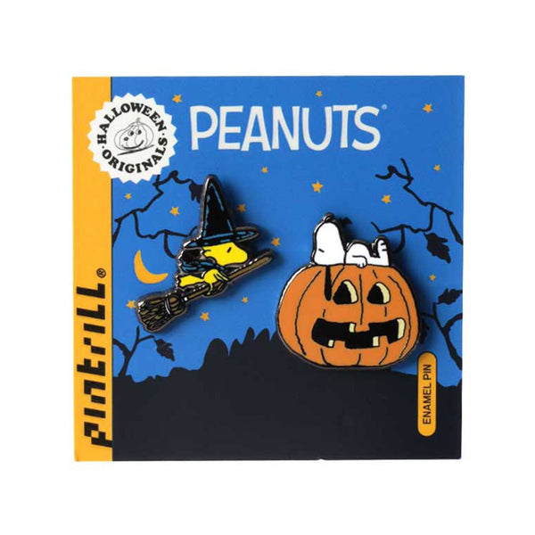 Snoopy & Woodstock Halloween Pin Set