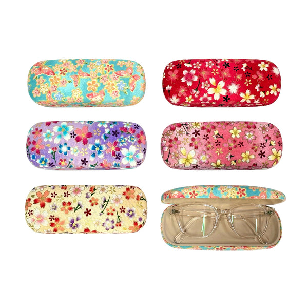 Printed Poly Fabric Eyeglass Case