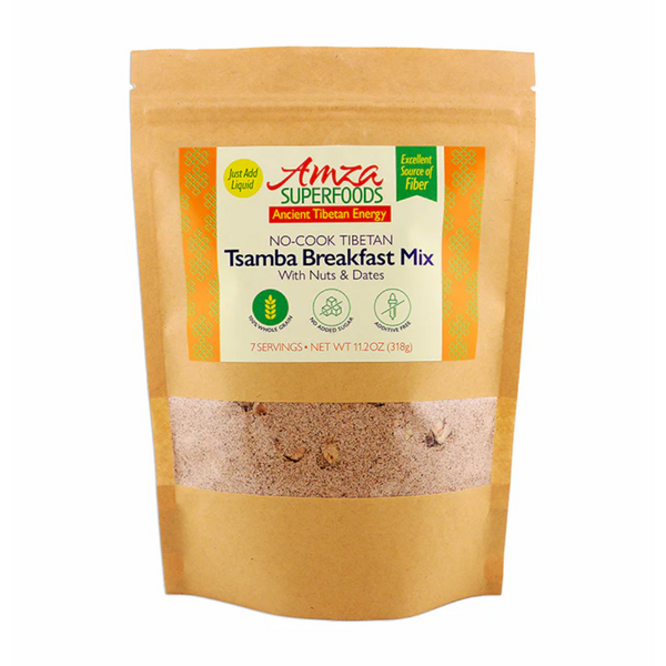 Bag of Amza Superfoods Tsamba Breakfast Mix
