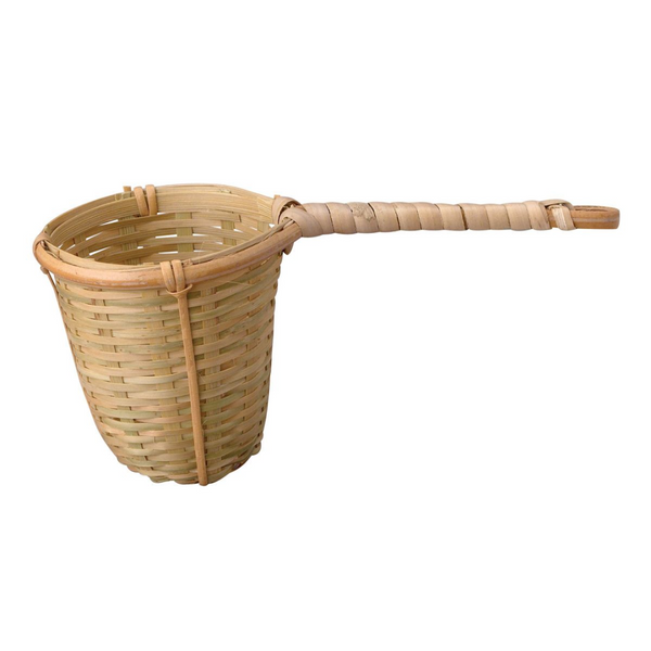 Bamboo tea strainer