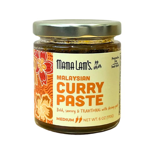Mama Lam's Malaysian Traditional Curry Paste - Medium