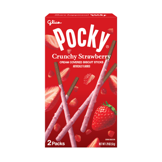 Box of crunchy strawberry Pocky