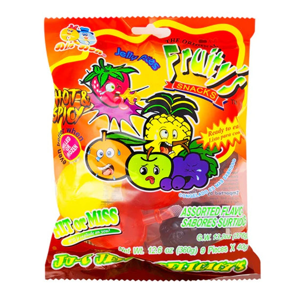 Din Don Fruity's Ju-C Hot & Spicy Jelly Bites