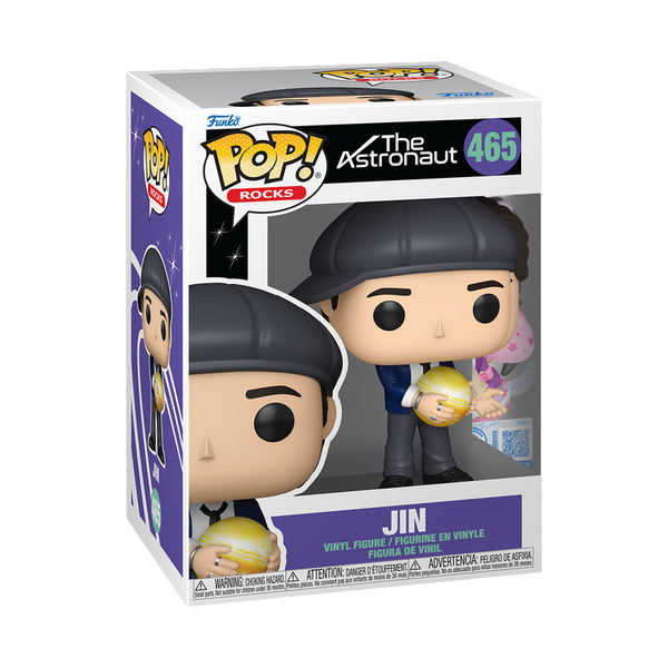 Funko Pop! vinyl figure packaging with astronaut design