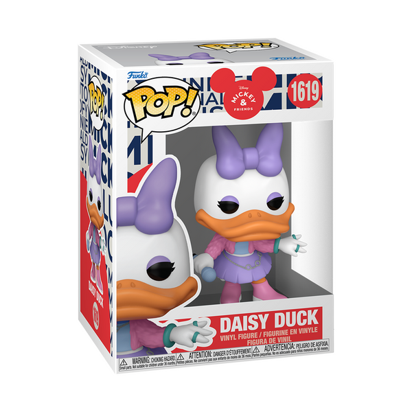 Funko Pop! vinyl figure of Daisy Duck in packaging on a white background