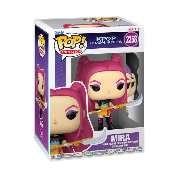 Funko Pop! vinyl figure packaging with KPOP Demon-Hunters branding