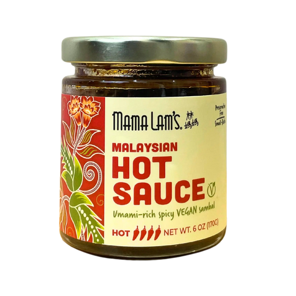 Mama Lam's Malaysian Vegan Hot Sauce- 6 ounces