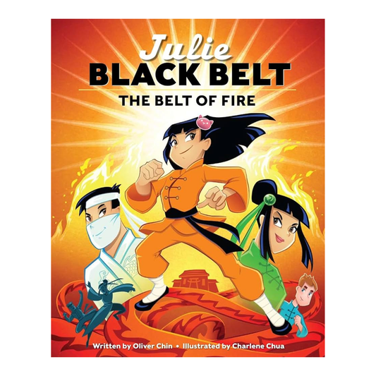 Cover of Julie Black Belt the Belt of Fire