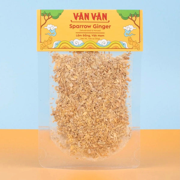 Bag of Van Van brand sparrow ginger