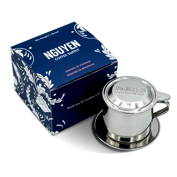 Stainless steel coffee filter with box