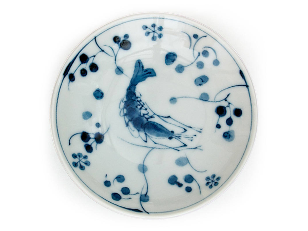 Classic blue and white colors are always a favorite! Mix and match with other blue and white dishes and bowls to create a wonderful themed tablescape. Small dishes are perfect for sauces, candies, small sweets, soap or votive candles! Also great for holding your spices as you whip up a gourmet meal. Use it at tea time to hold your teabag. 3.75" diameter x 0.75"h. Ceramic. Microwave, dishwasher safe. Made in Japan.