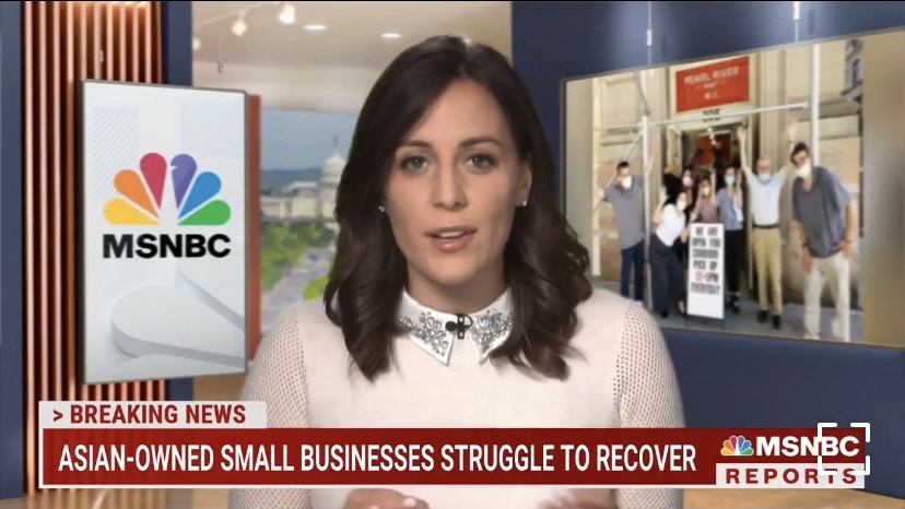 Hallie Jackson at MSNBC