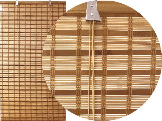 Matchstick window blinds