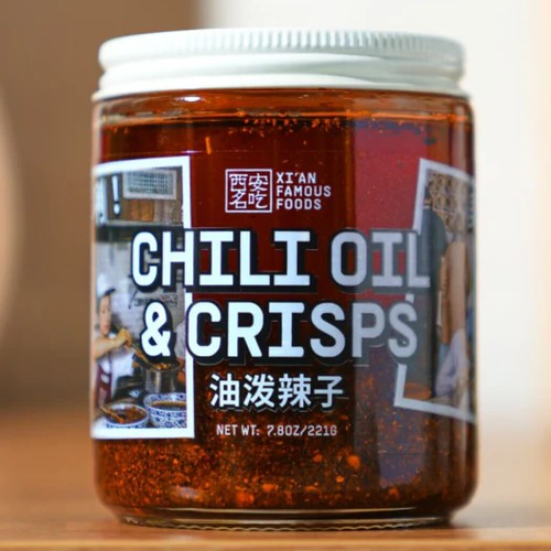 Jar of Xi'an Famous Foods chili crisp