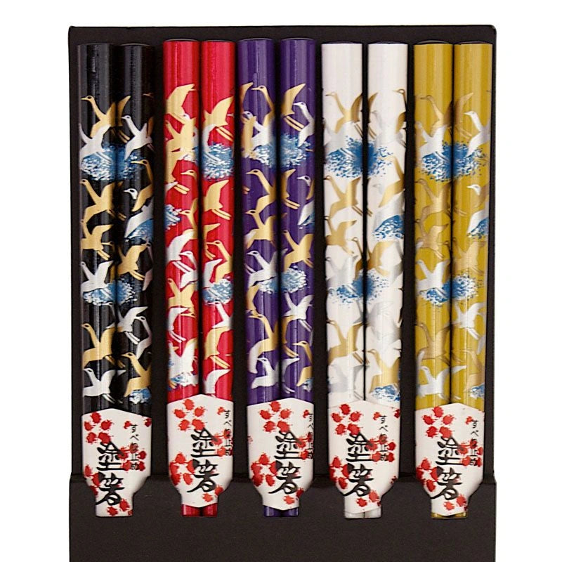 Cranes Chopsticks Set