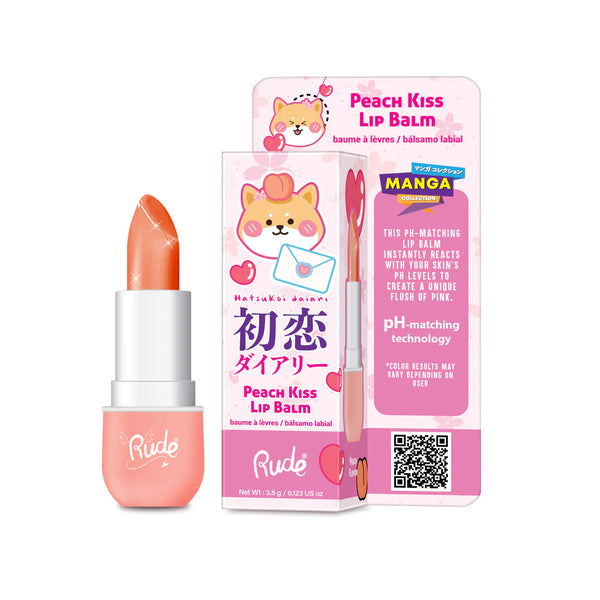 Manga Collection Lip Balm- Peach Kiss