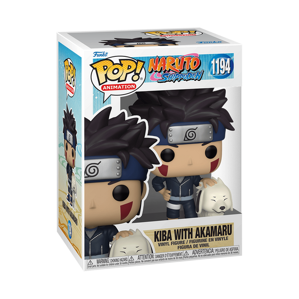 Naruto Shippuden Kiba with Akamaru Funko Pop