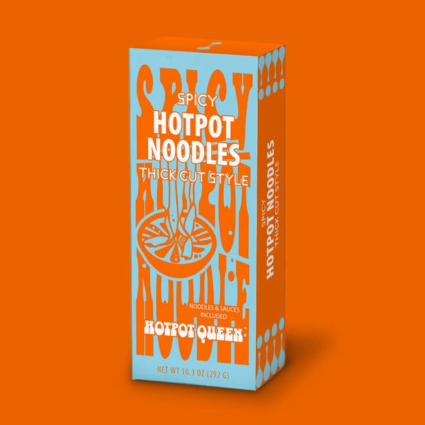 Hotpot Queen Spicy Hotpot Noodles Thick Cut Style