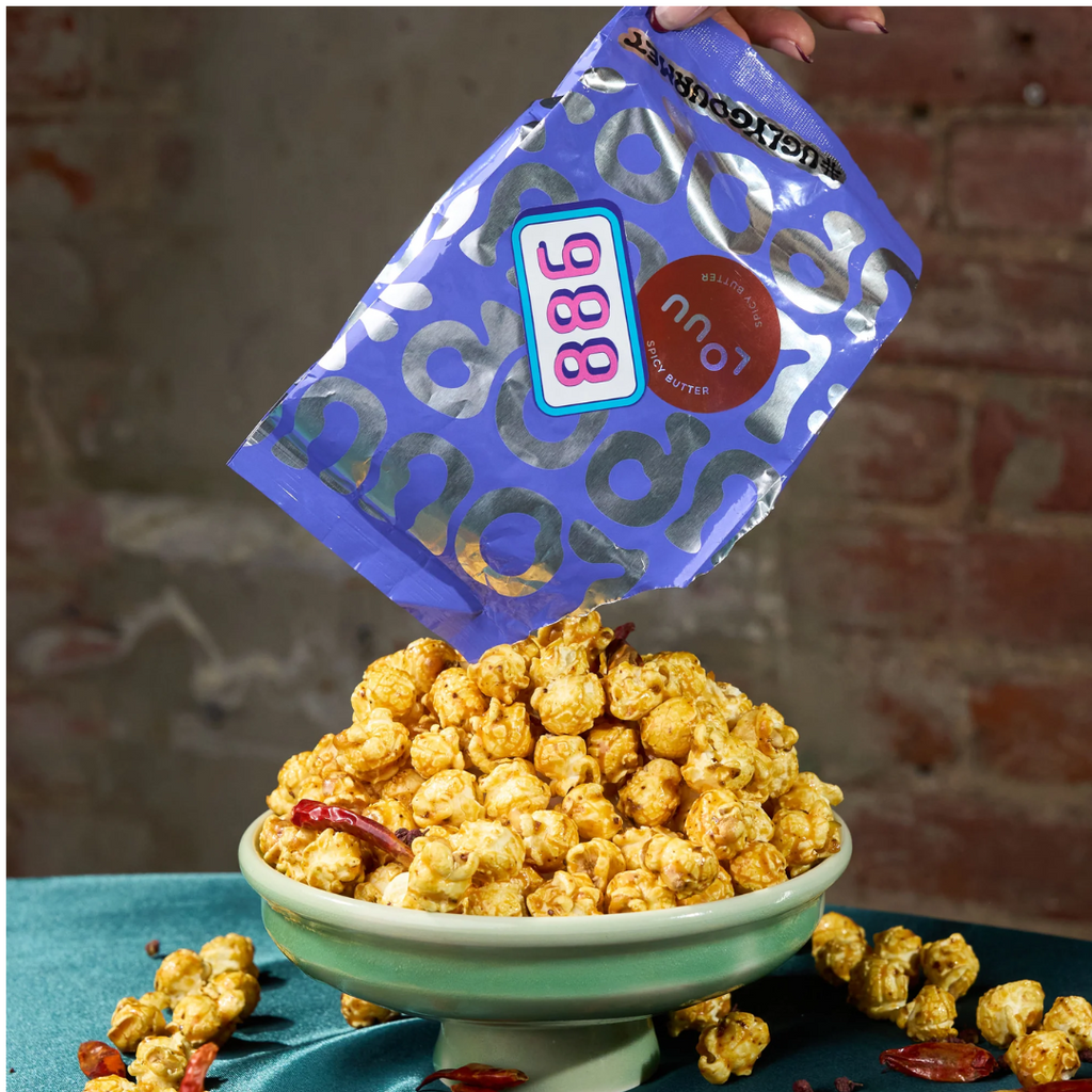 886 Chili Spicy Butter Caramel Popcorn