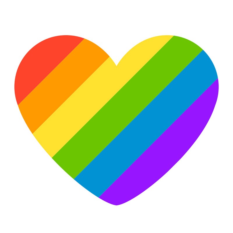Rainbow Iron-On Patches
