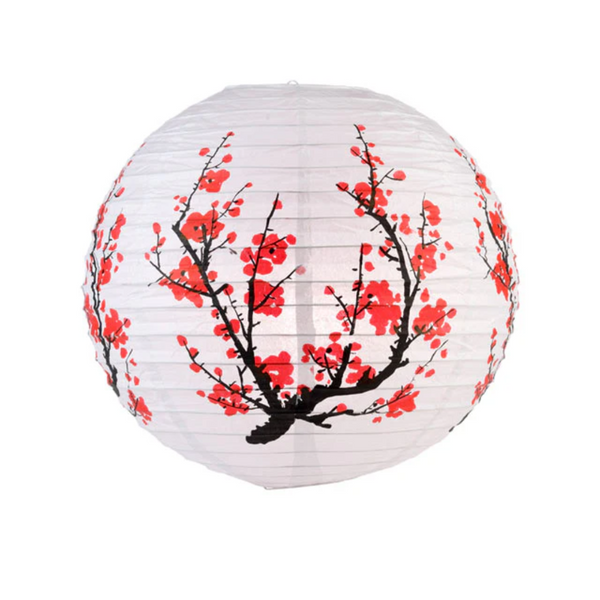 Blossom Print Paper Lantern - 14 in.