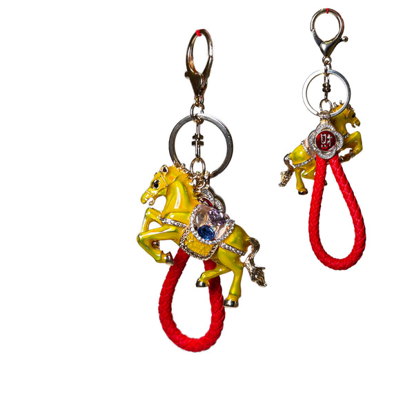 Ornate horse key chain