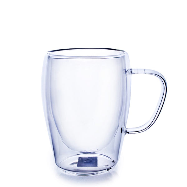 Double Wall Glass Mug 12 fl. oz