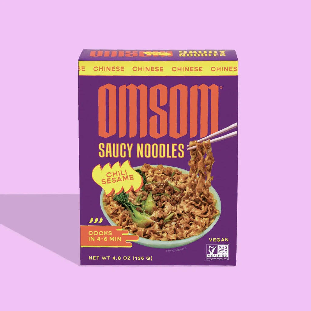 Omsom Saucy Noodles Chili Sesame