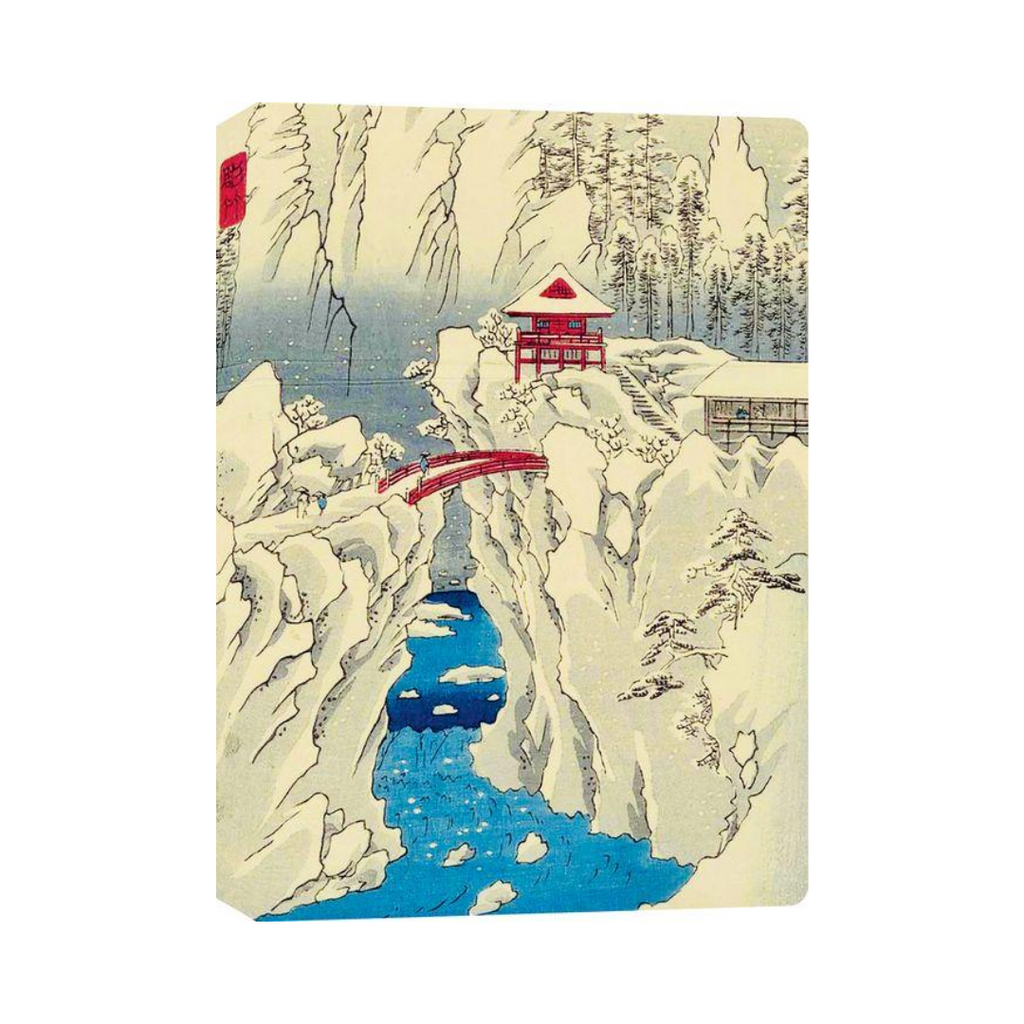 Hardcover Journal: Hiroshige Snow