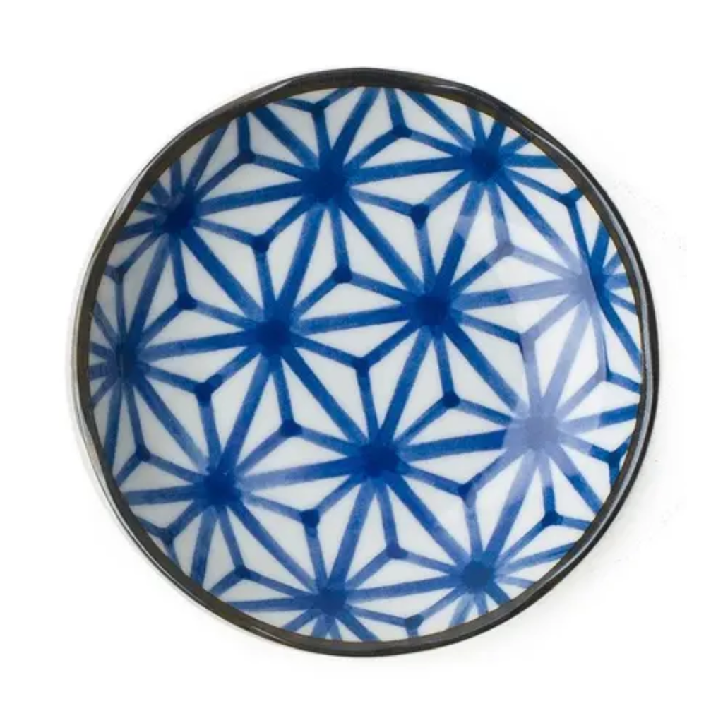 Monyou Asanoha Shallow Plate