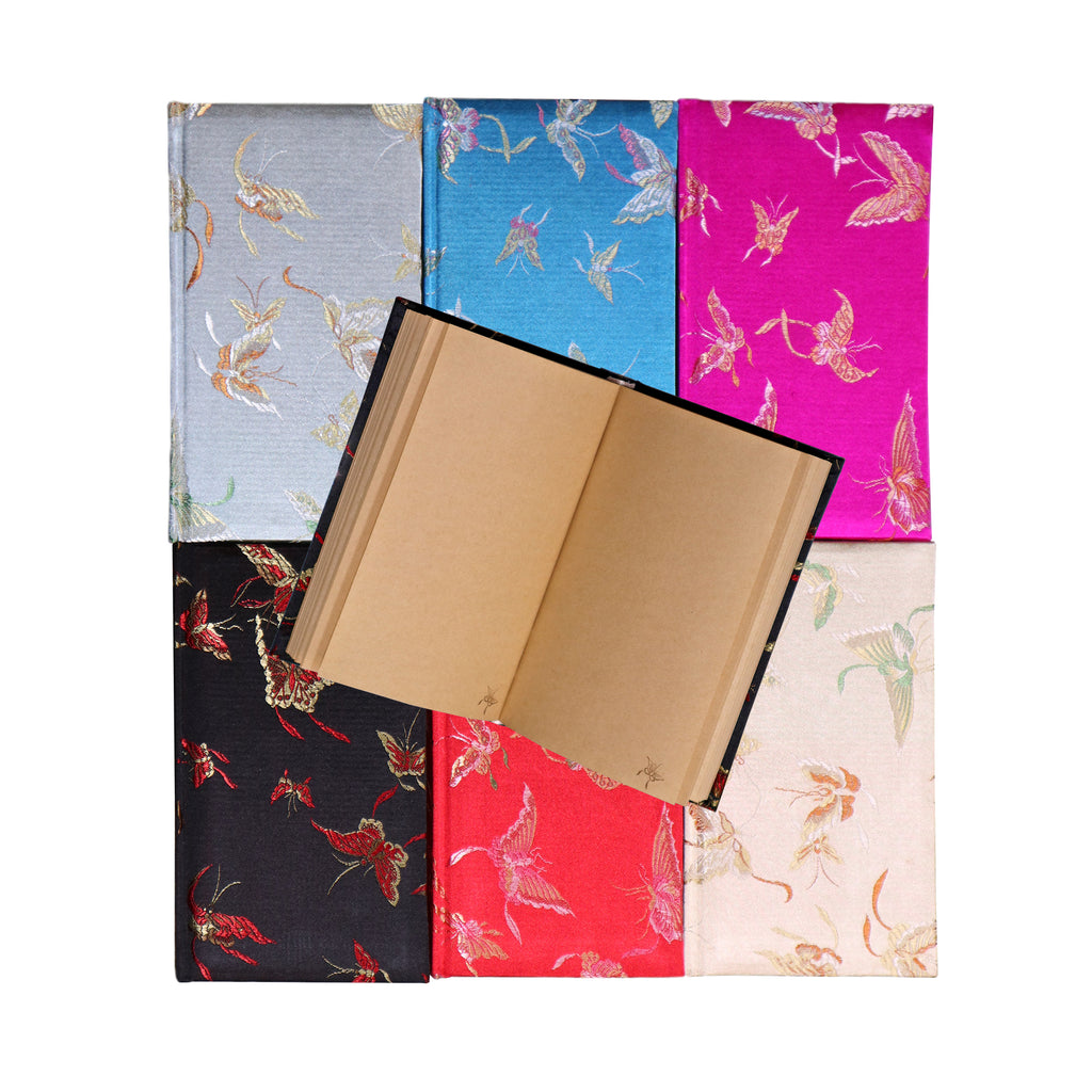 Brocade Butterfly Design Notebook