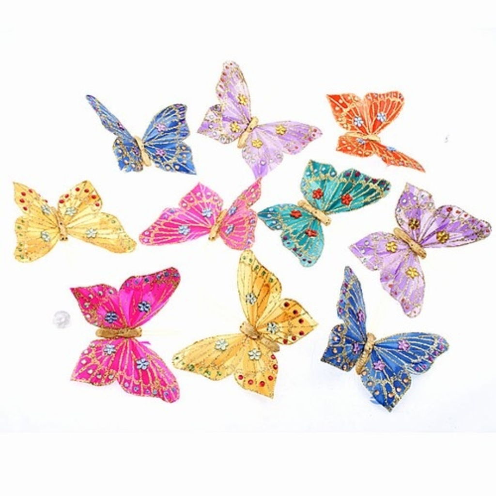 Spring Color Butterfly Garland