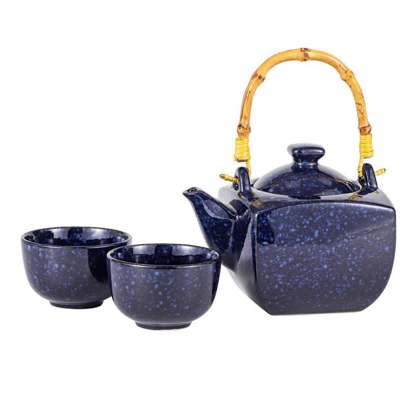 Reactive Glaze Tea Set