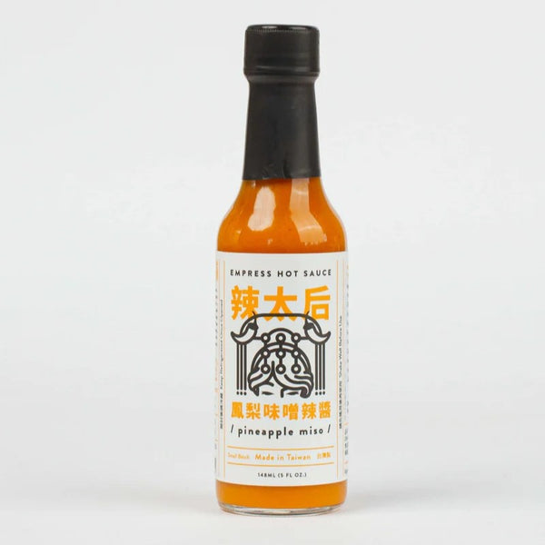 Yun Hai Empress Pineapple Miso Hot Sauce - front of bottle