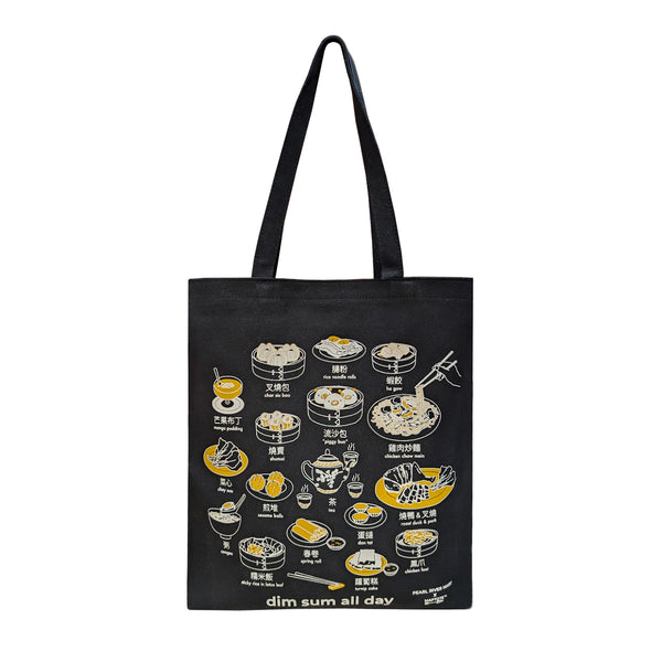 Pearl River Mart x Maptote Dim Sum All Day Canvas Tote Bag