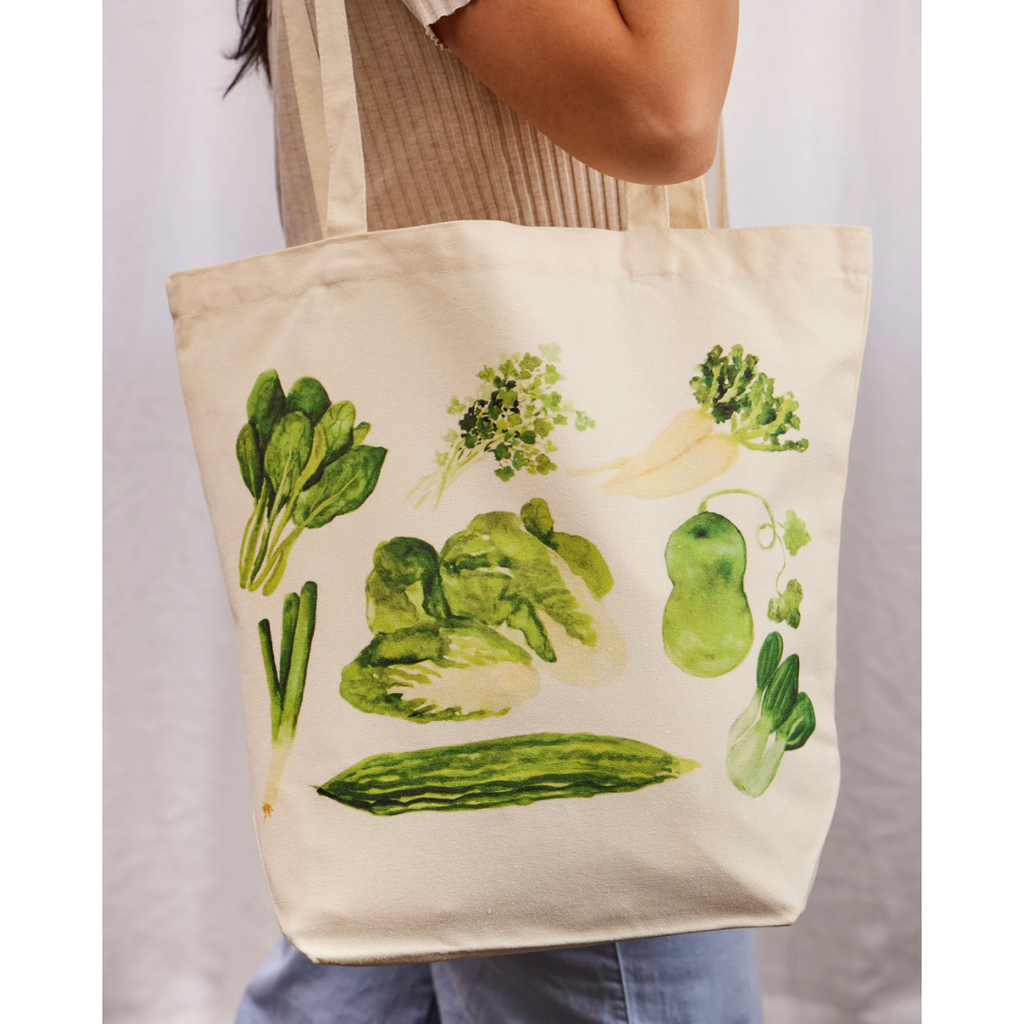 Asian Vegetable Tote Bag