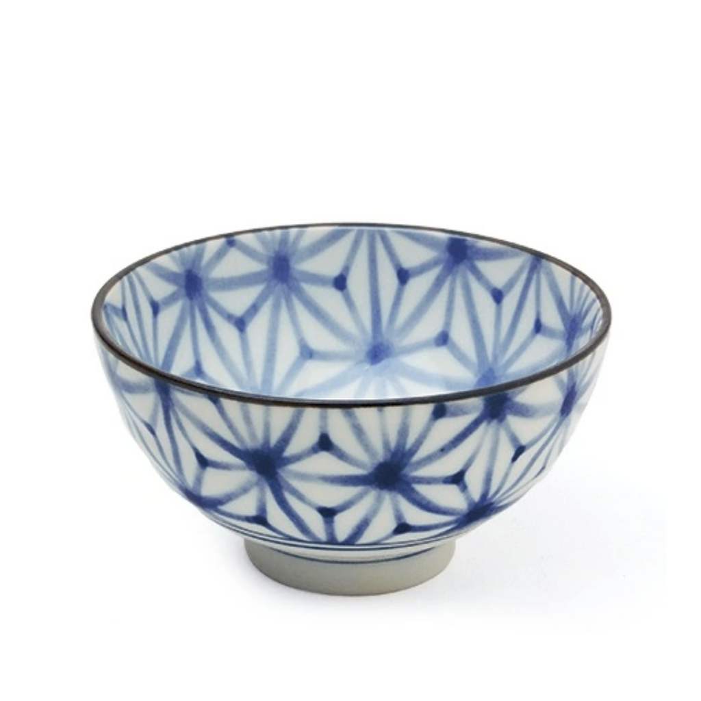 Monyou Geo Design Rice Bowl - 4.25 in. (Various Patterns)