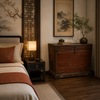 Night Stand Mahogany Brown
