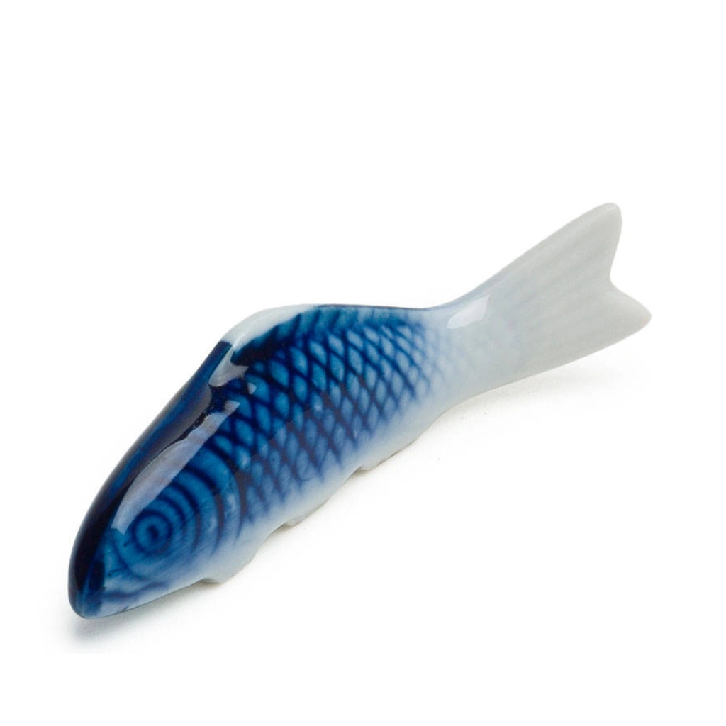Blue Koi Chopstick Rest